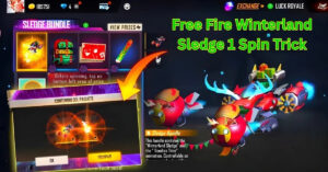 Free Fire Winterland Sledge 1 Spin Trick 2025: कम डायमंड्स में Sledge Bundle पाने का सच