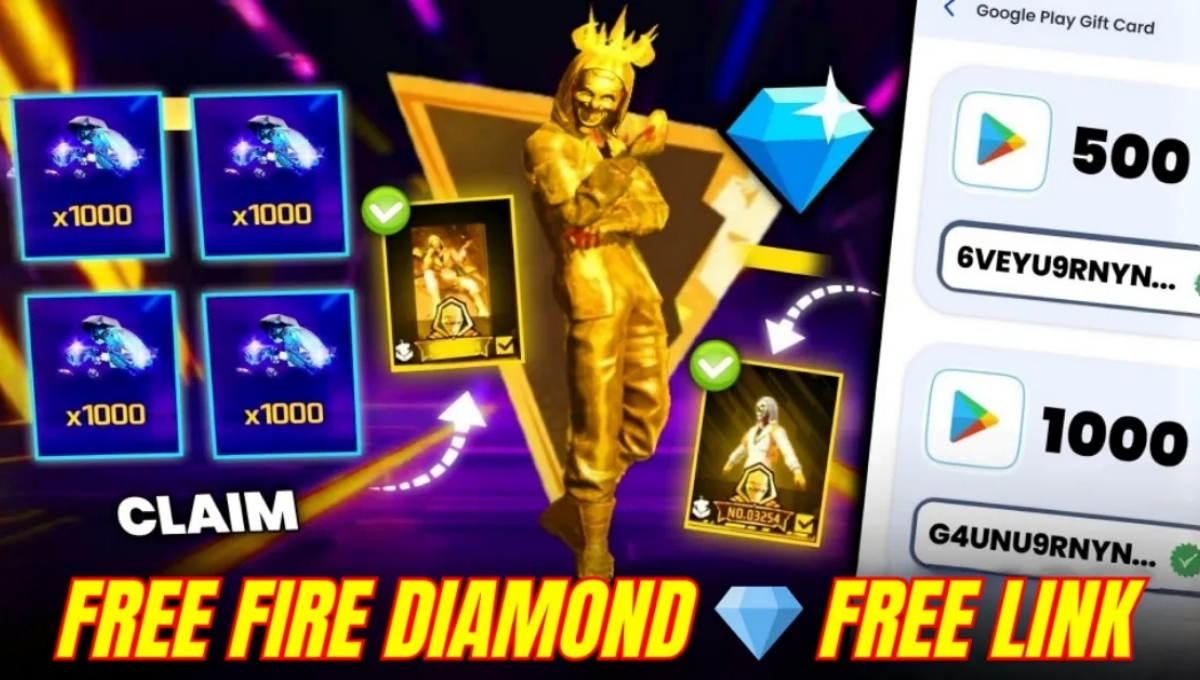 Free Fire Diamonds Free Link