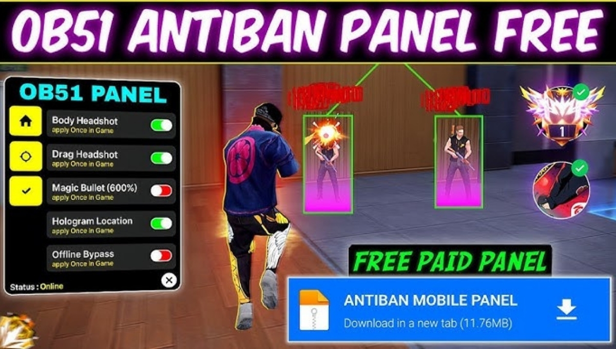 Free Fire X Panel OB51 Download Link