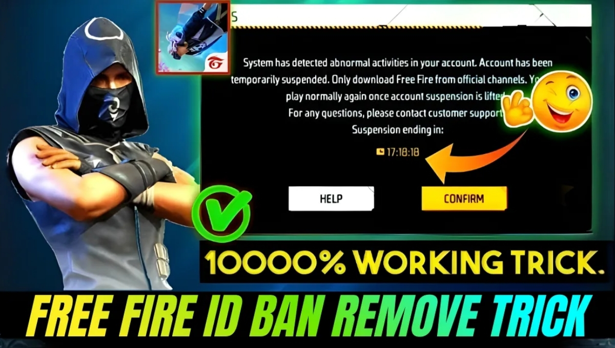 Free Fire ID Ban Remove Trick