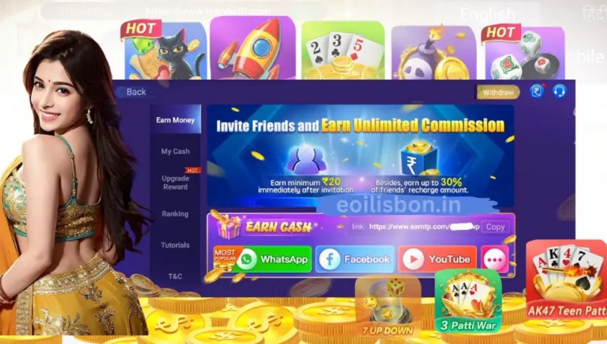 3 Patti Cash Withdrawal 50 Min