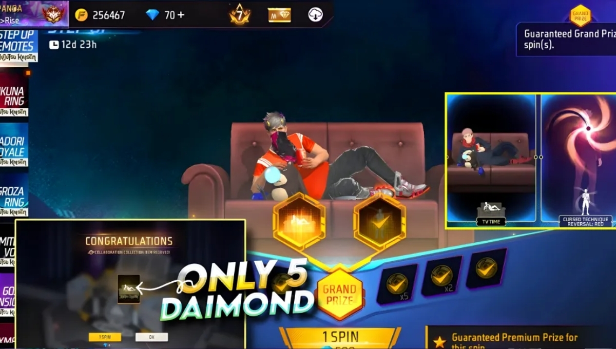 Tv Time Emote Free Fire