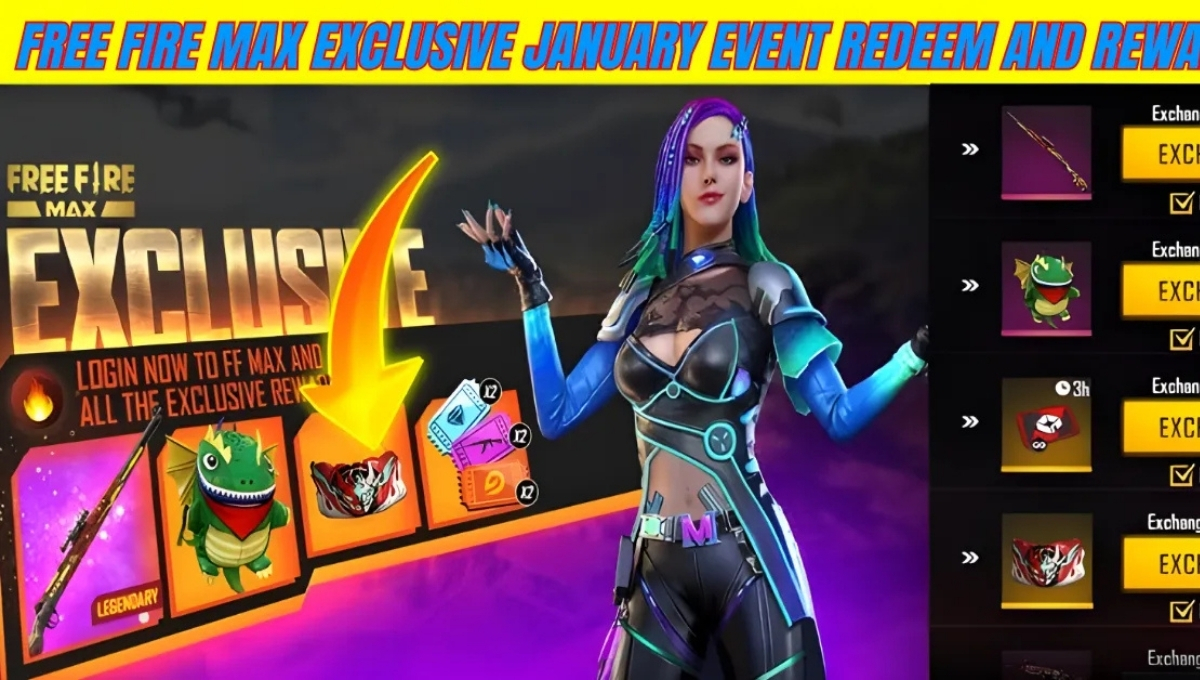 Free Fire Max January Event