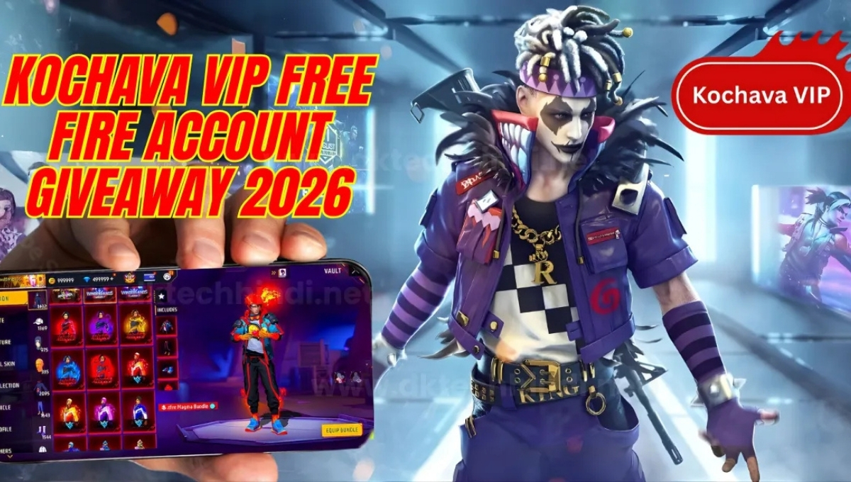 Kochava VIP Free Fire Account Giveaway