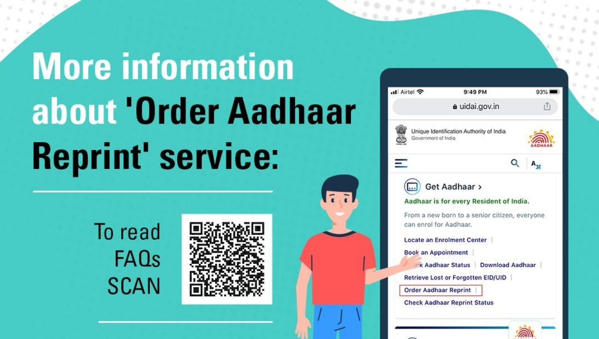 Aadhaar Card Reprint Service