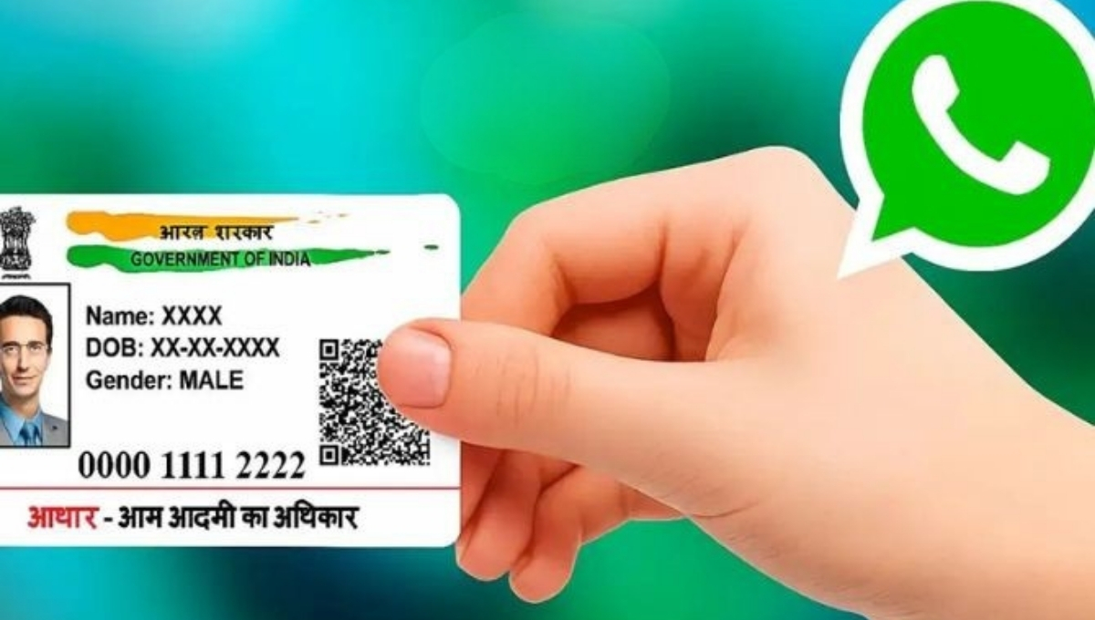 WhatsApp Aadhaar Card Download