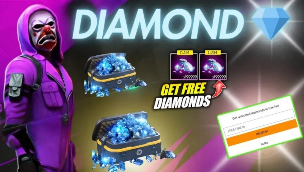 Free 20,000 Diamonds in Free Fire ID