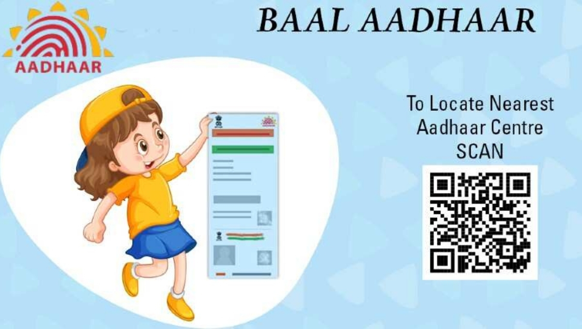 Children Aadhaar (Baal Aadhaar) Apply
