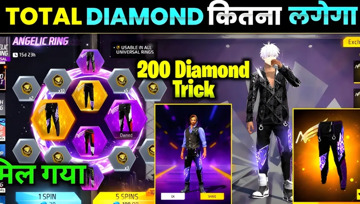 Free Fire Angelic Ring Event