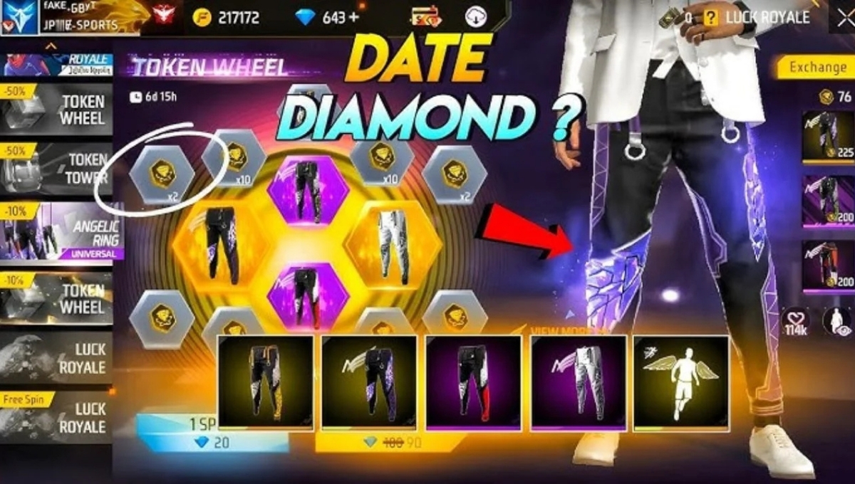 Free Fire Angelic Ring Event