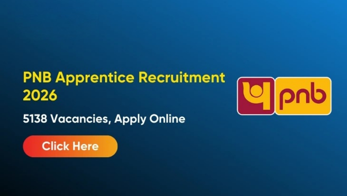 PNB Bank Apprentice Recruitment