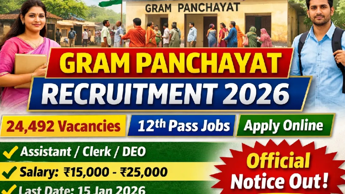 Gram Panchayat Recruitment 2026