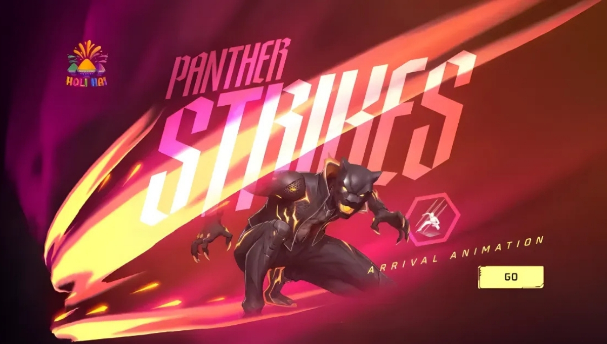 Free Fire Panther Strikes Arrival Animation