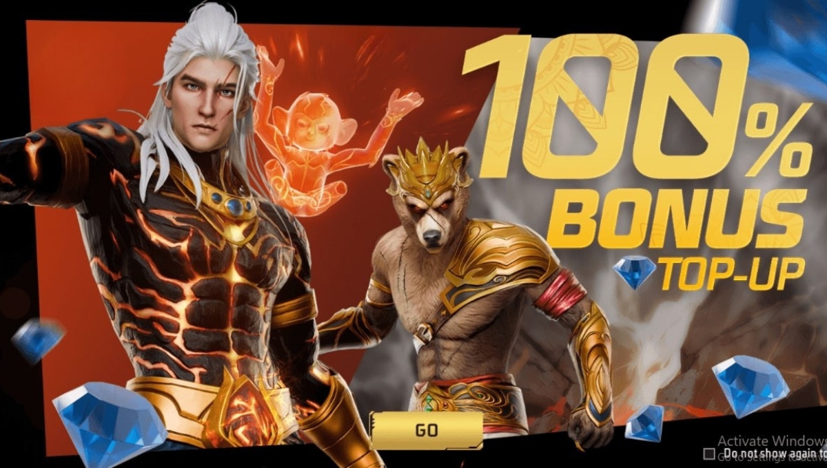 Free Fire Top Up Bonus India