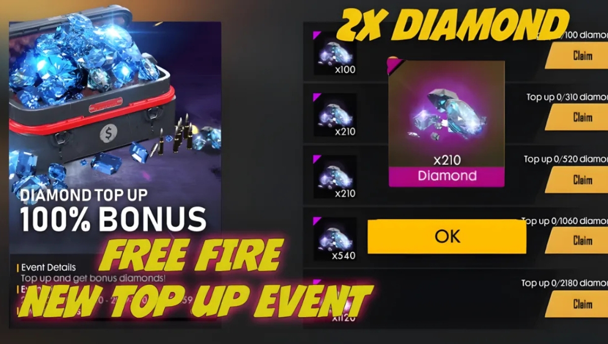 Free Fire Diamond Bonus Offer