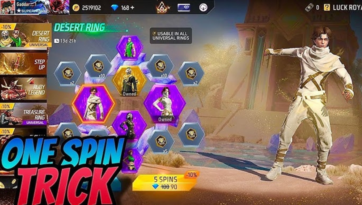 Desert Ring Event Free Fire