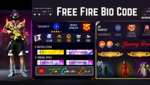 Free Fire Bio Code 2026: स्टाइलिश और एटीट्यूड भरा बायो कैसे बनाएं, जो सबका ध्यान खींच ले
