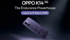 Oppo K14 5G India Launch 2026: 7000mAh बैटरी वाला दमदार 5G फोन कल होगा लॉन्च