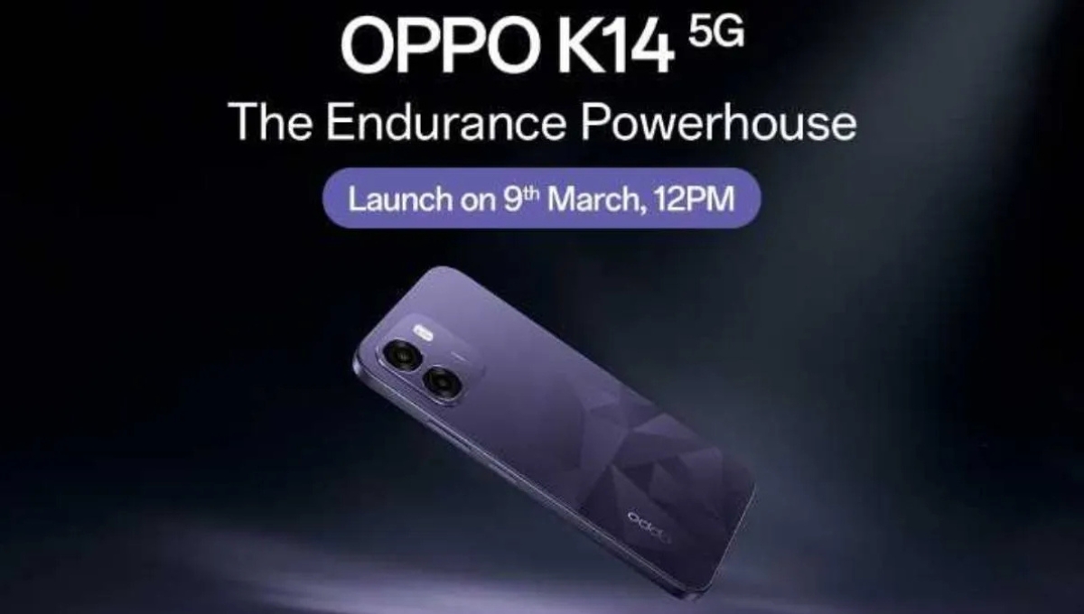 Oppo K14 5G India Launch