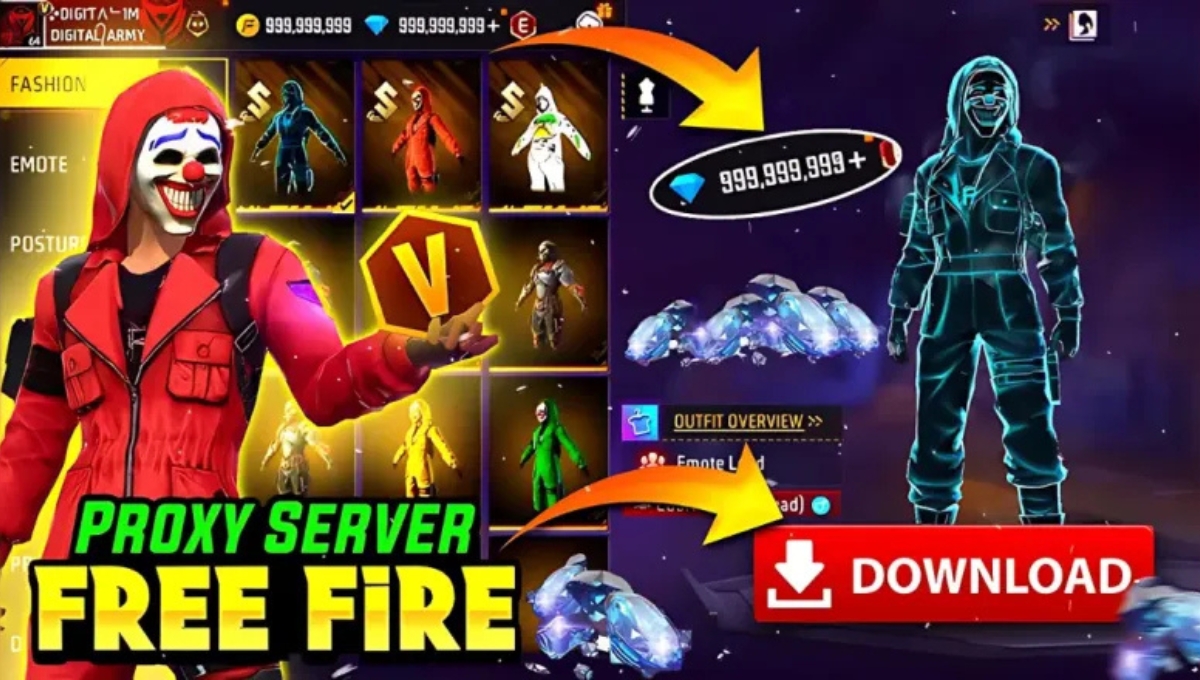 Free Fire Proxy Server APK