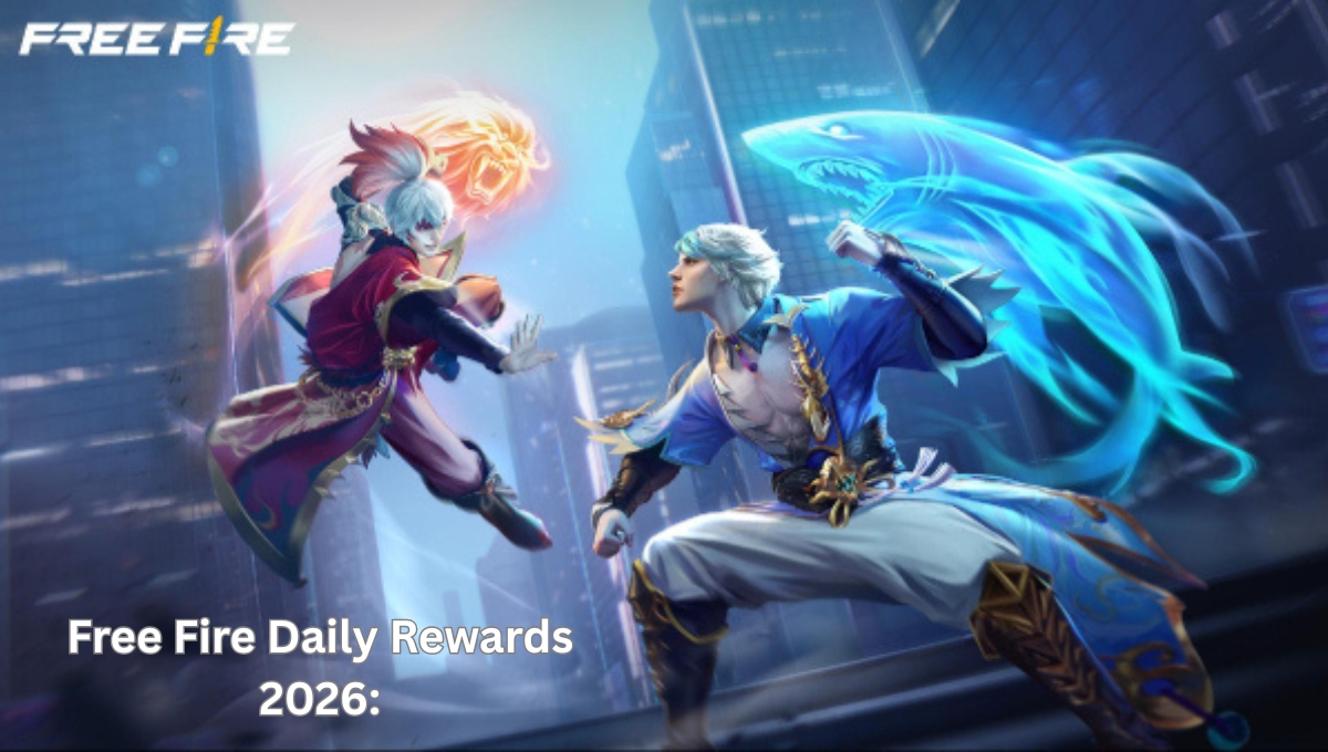 Free Fire Daily Rewards 
