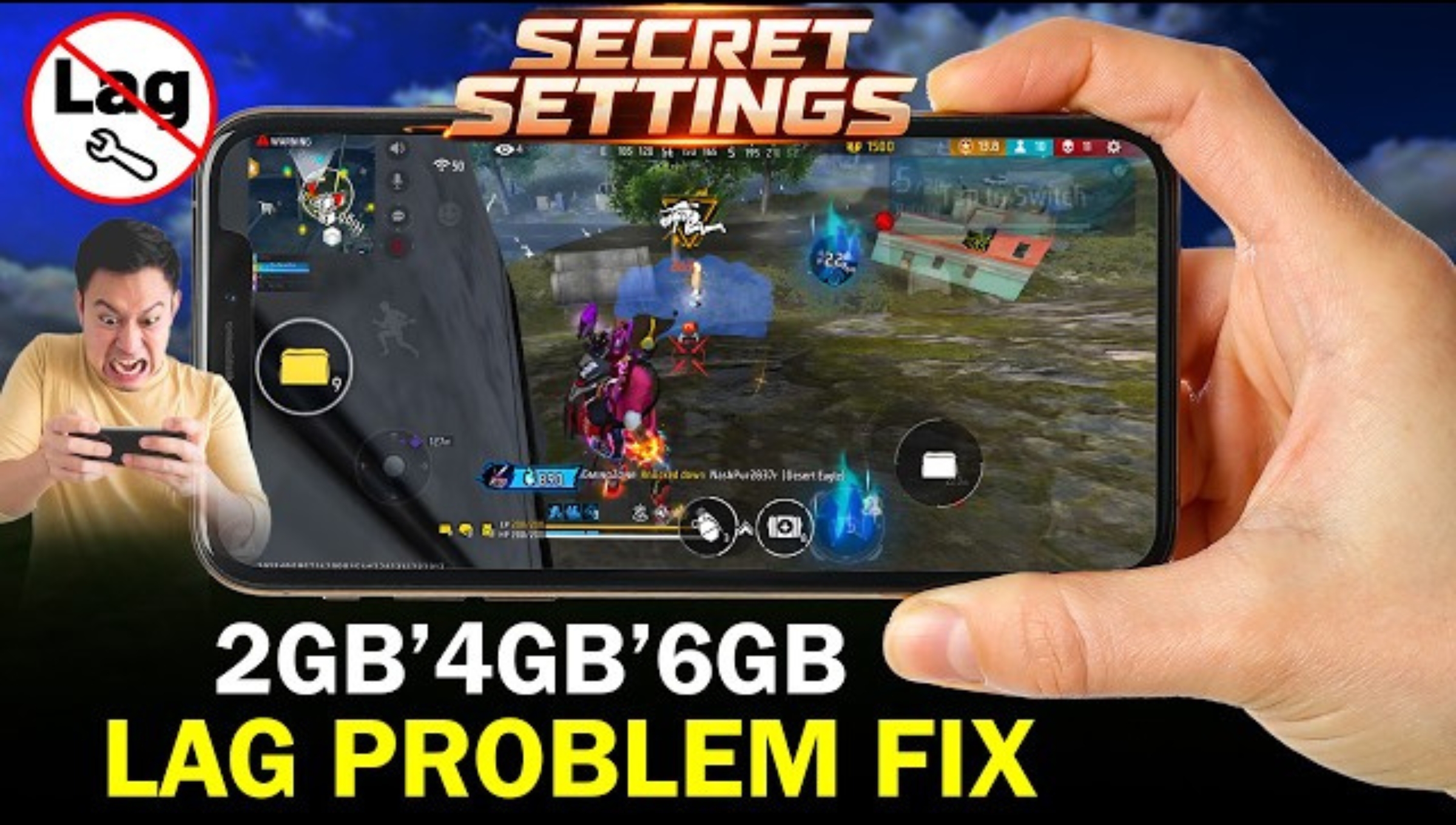 Free Fire Server Lag Fix
