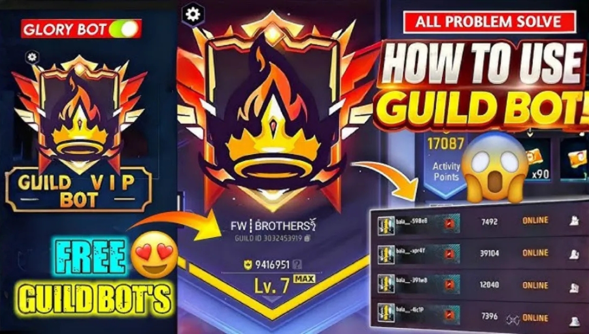 Free Fire Max Guild Glory Bot
