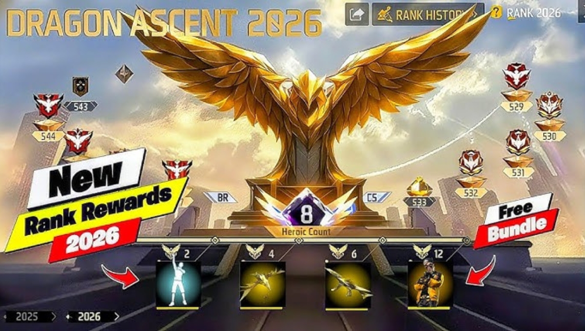 Free Fire Season Rewards