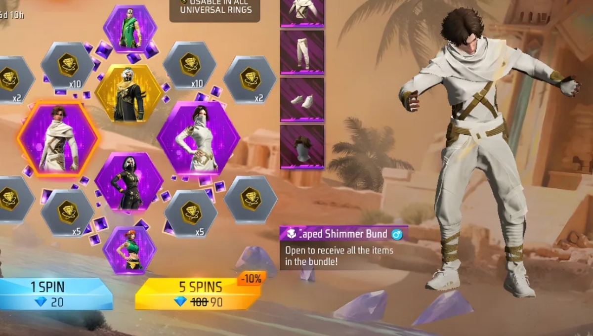 Desert Ring Event Free Fire