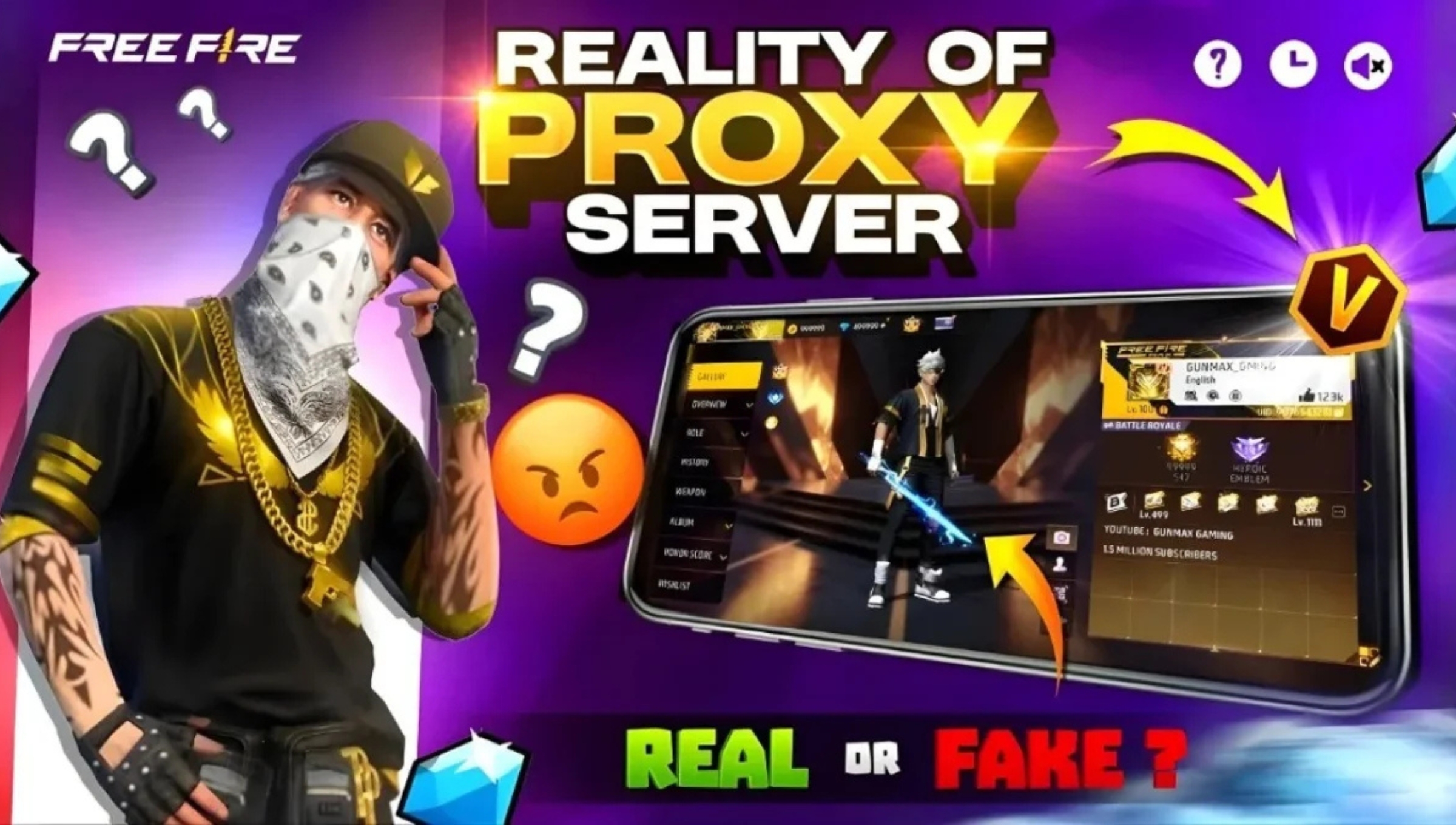 Free Fire VIP Proxy Server APK