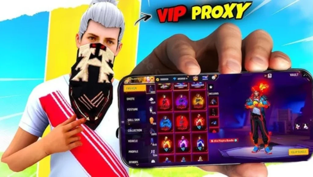 VIP Proxy Server APK Free Fire