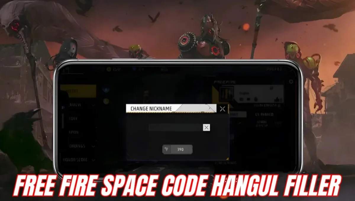 Free Fire Space Unicode