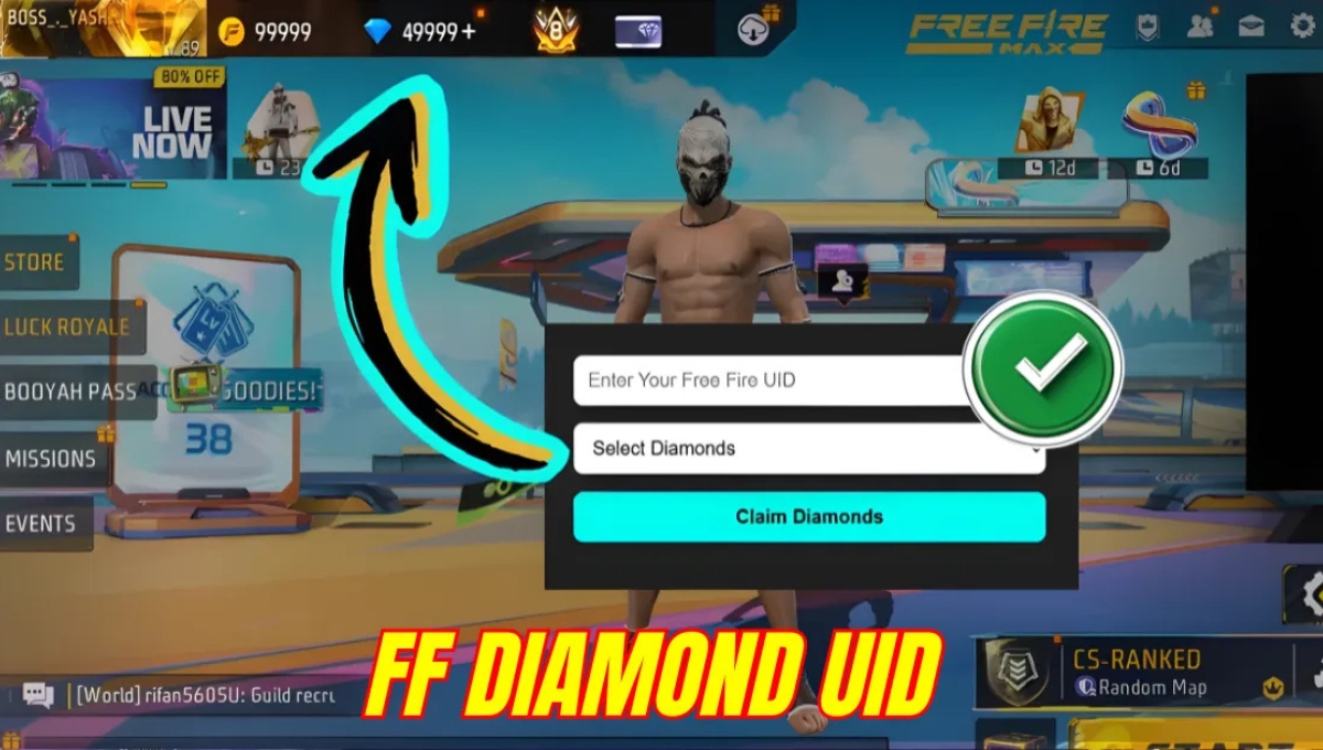 Free Fire Diamond UID 