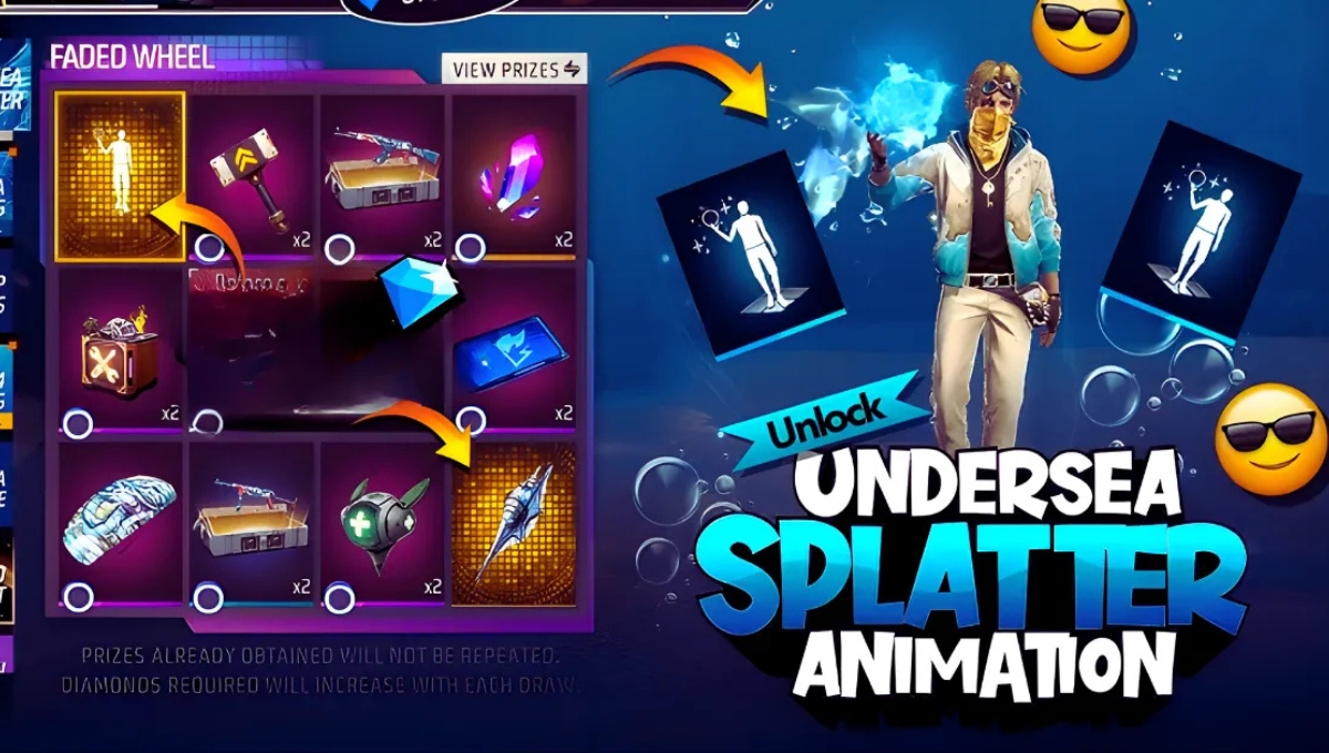 Undersea Splatter Event Free Fire