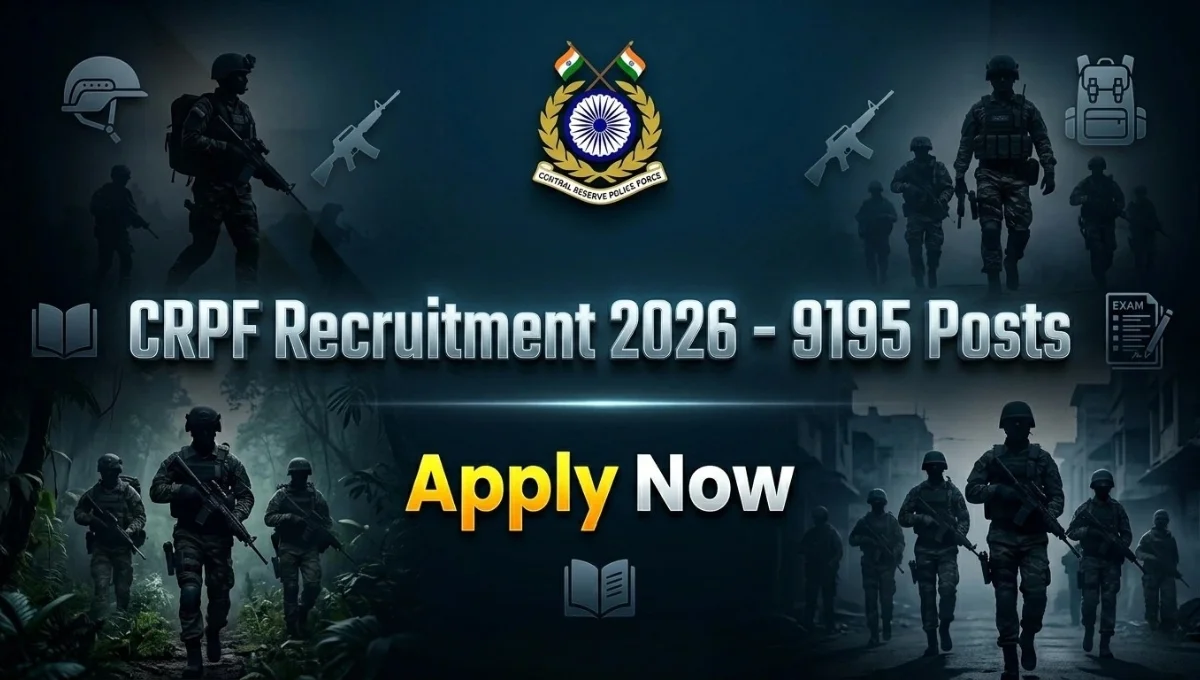 CRPF Constable Tradesman Recruitment