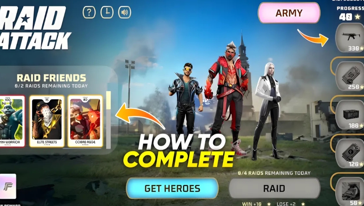 Free Fire Raid Attack Event