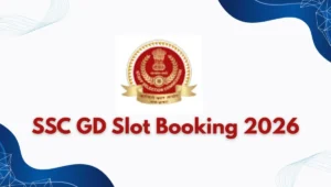 SSC GD Constable Exam Slot Selection