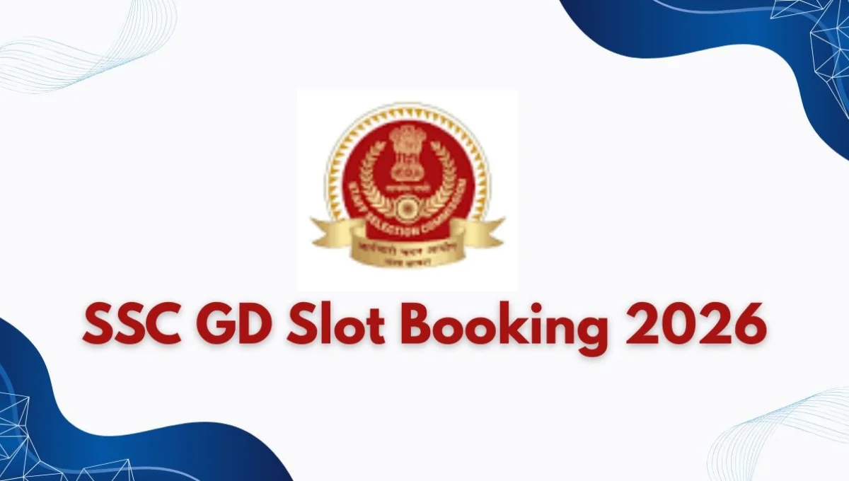 SSC GD Constable Exam Slot Selection