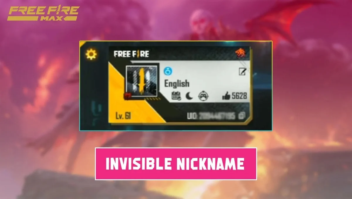 Free Fire Space Unicode