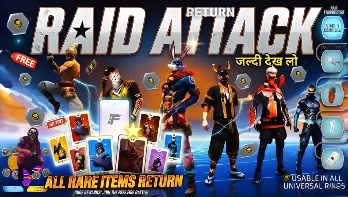 Free Fire Raid Attack Event