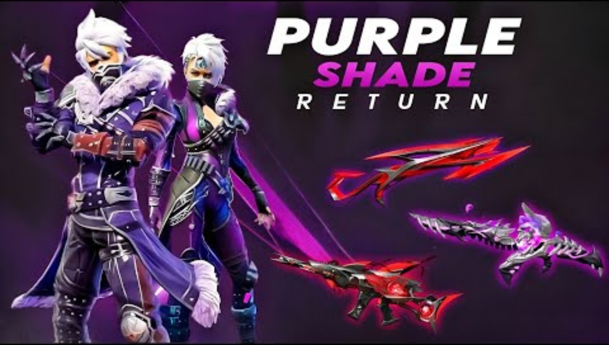 Purple Shade Bundle Free Fire