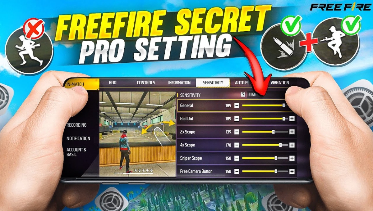 Free Fire MAX Headshot Sensitivity