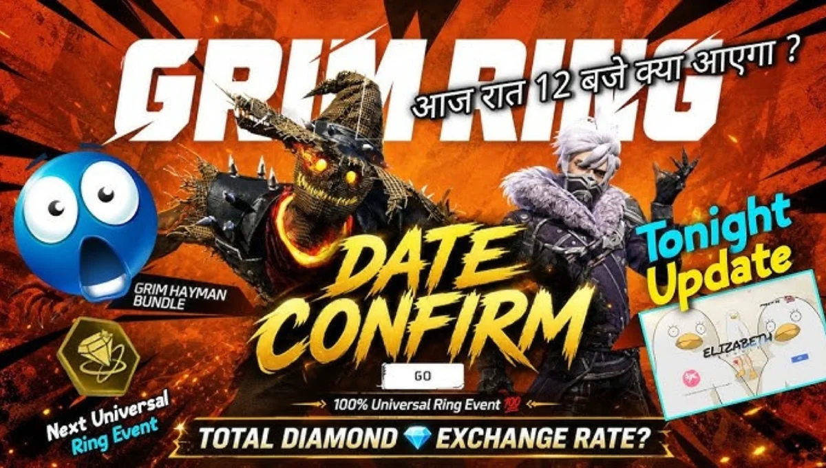 Free Fire Grim Ring Event