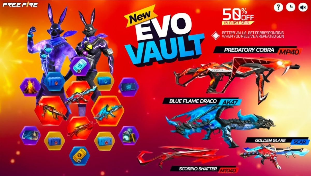 Free Fire Evo Vault Event