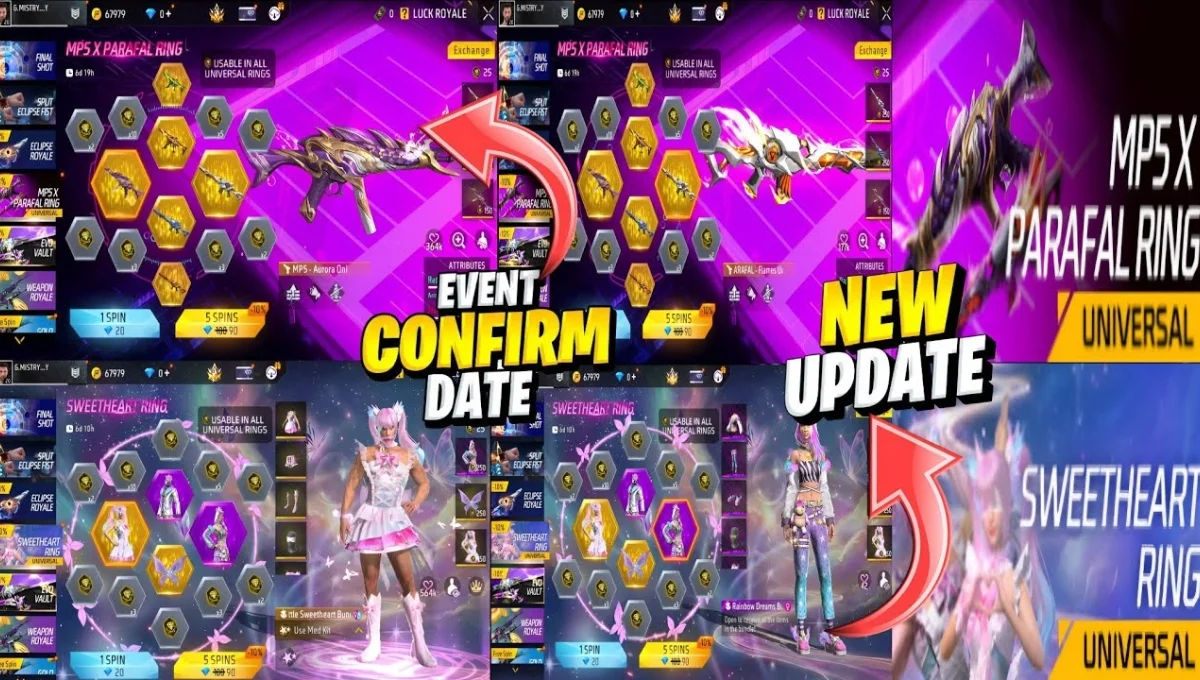MP5 x PARAFAL Ring Event Free Fire