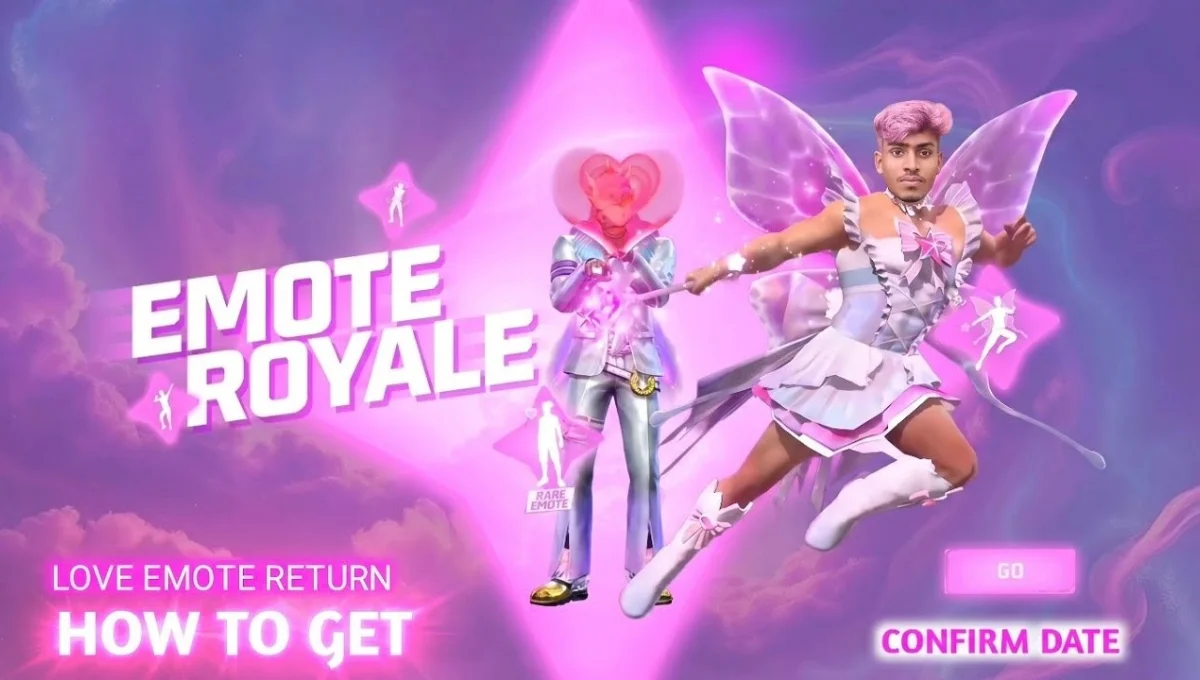 Free Fire Emote Royale Event