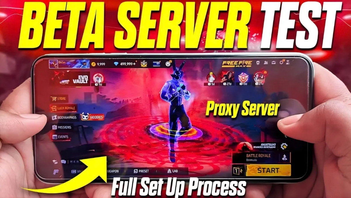 Free Fire FF Beta Server