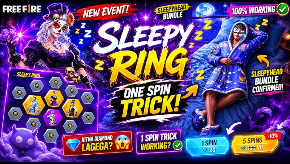 Free Fire Sleepy Ring Event