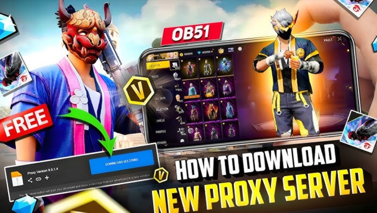 Proxy Server Free Fire Max APK
