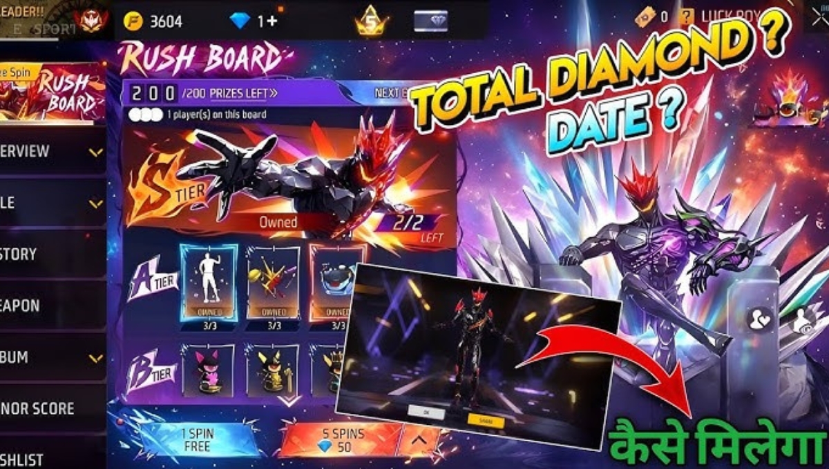 Rush Board Event Free Fire